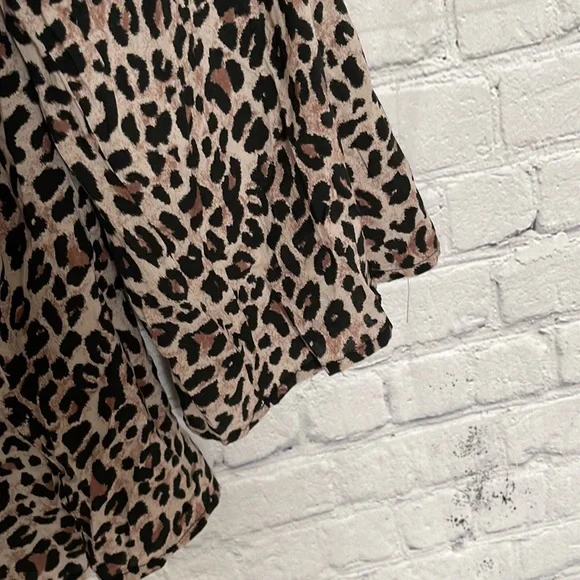 Torrid Leopard Print Blouse - Picture 6 of 11